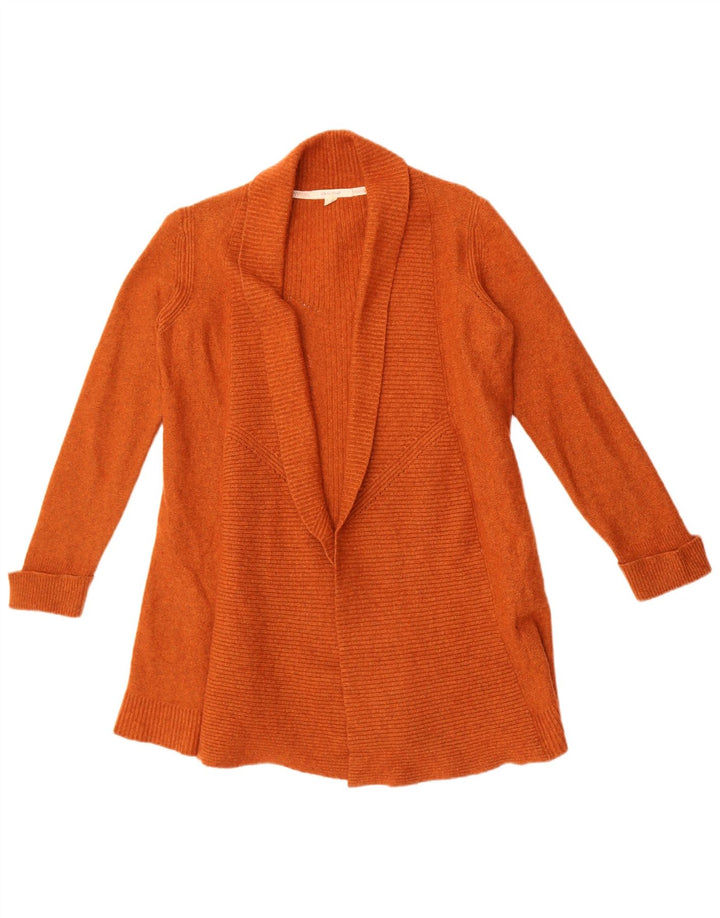 White Stuff Pulover cardigan deschis pentru femei UK 10 Nylon portocaliu mic