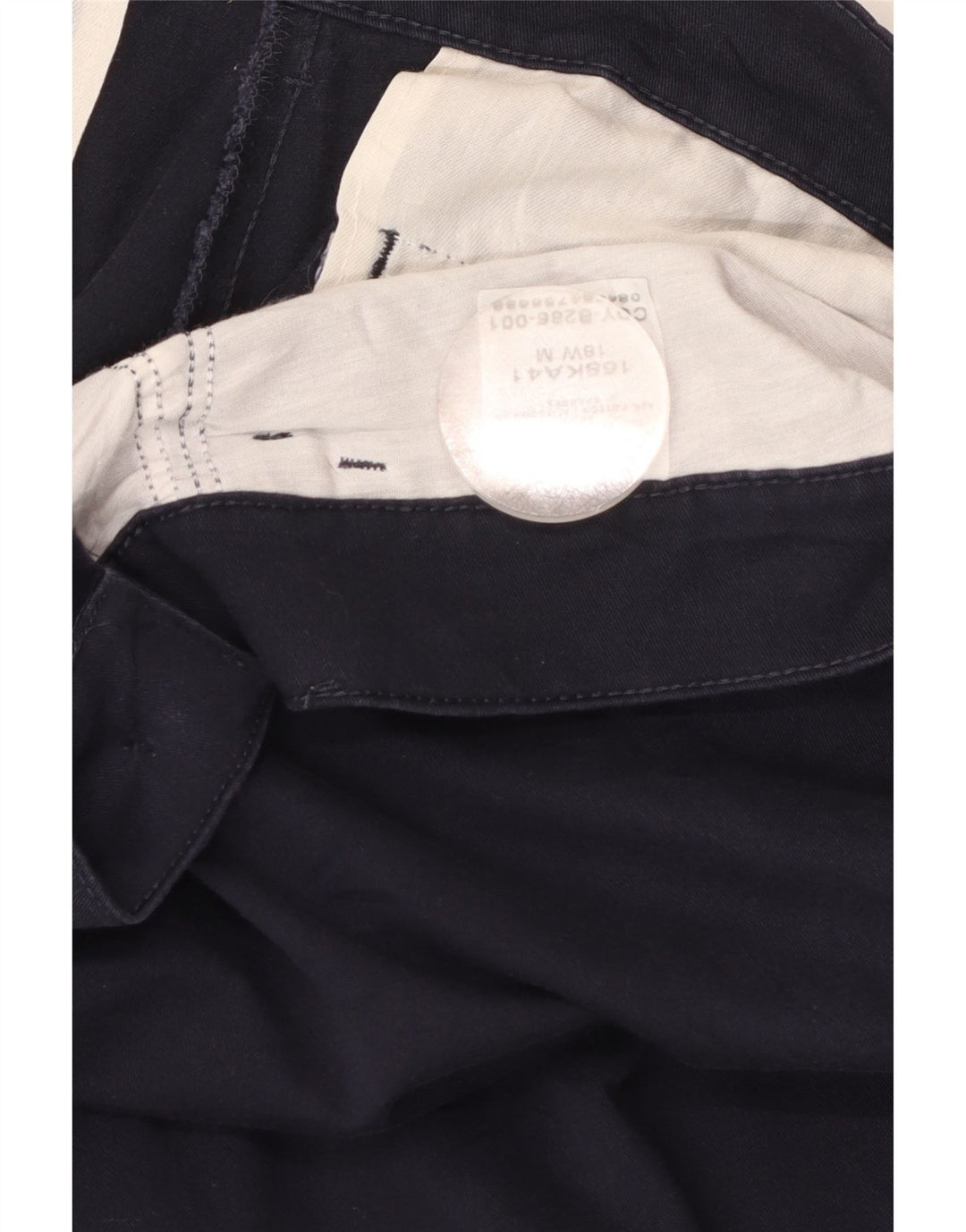 Pantaloni casual drepti LEE pentru femei US 18 2XL W40 L31 bleumarin Bumbac