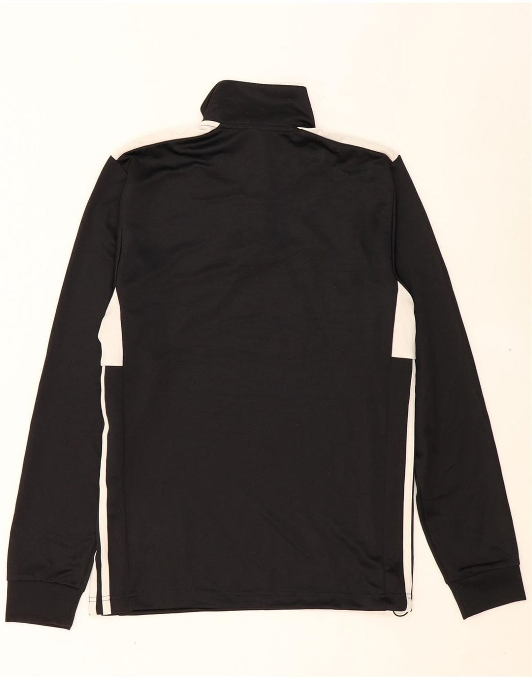 ADIDAS Mens Climalite Pullover Tracksuit Top Small Black Colourblock Vintage Adidas and Second-Hand Adidas from Messina Hembry 