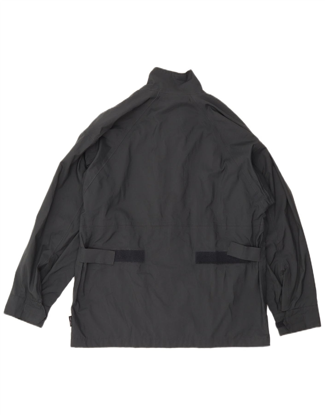 Jachetă de ploaie supradimensionată pentru femei Adidas UK 12 Medium Gri Poliester