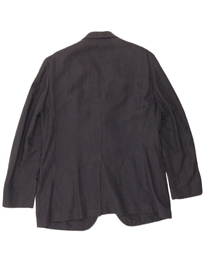 Jachetă Polo Ralph Lauren pentru bărbați IT 48 Medium Bleumarin Pinstripe