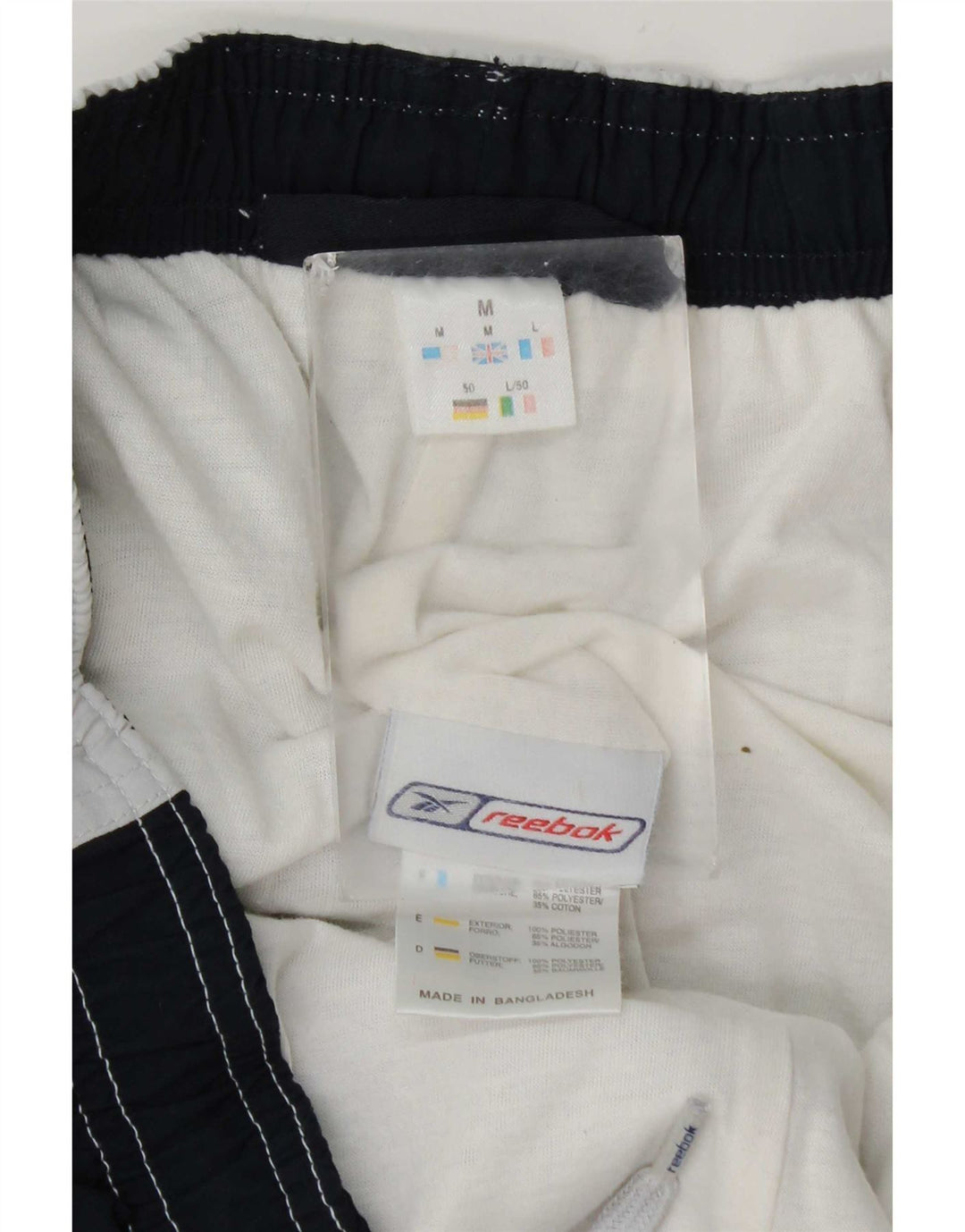 Pantaloni scurți sport Bermuda Reebok pentru bărbați, gri mediu, poliester color bloc