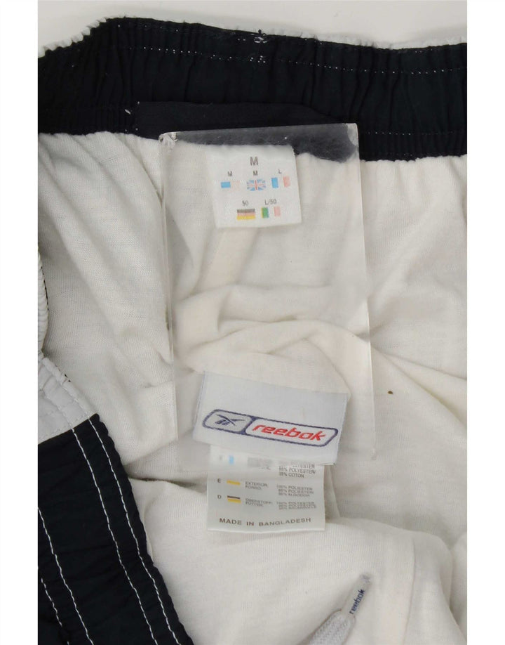 Pantaloni scurți sport Bermuda Reebok pentru bărbați, gri mediu, poliester color bloc