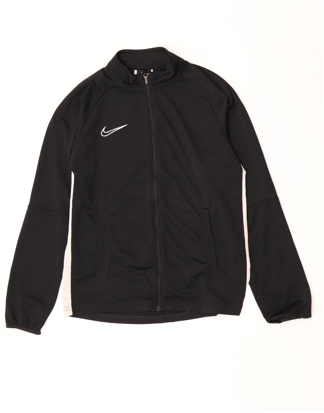 Jachetă de trening pentru băieți Nike 13-14 ani XL Poliester color bloc negru