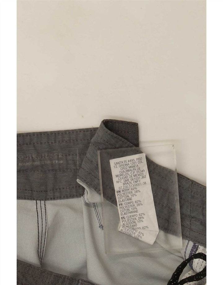 Pantaloni scurți de înot Quiksilver pentru bărbați, albastru mediu, poliester color bloc