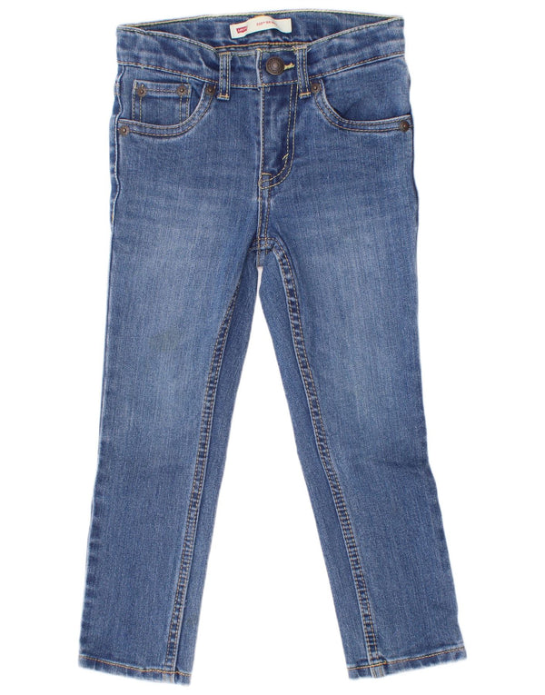 Levi's Boys 510 Skinny Jeans 3-4 ani W22 L17 Blue Bumbac