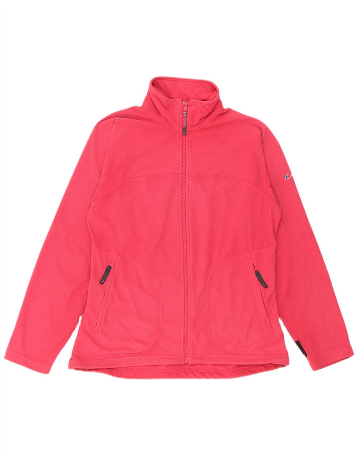 Jachetă fleece pentru femei Berghaus UK 14 poliester roz mediu