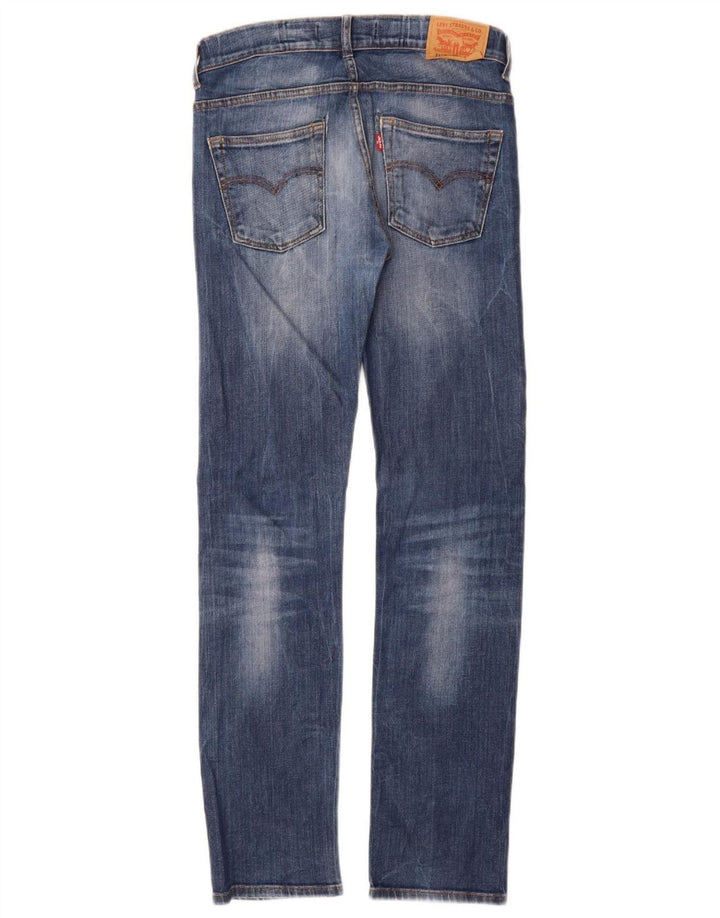 Blugi Levi's 511 Slim pentru băieți 15-16 ani W30 L32 Albastru