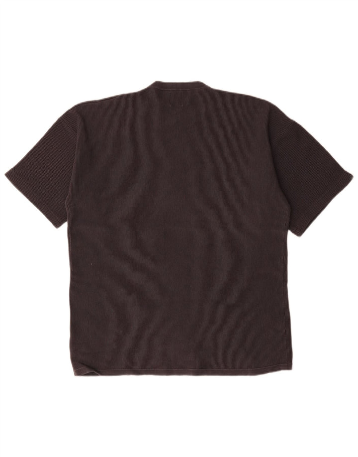 Tricou pentru bărbați Zara Top din bumbac gri mediu