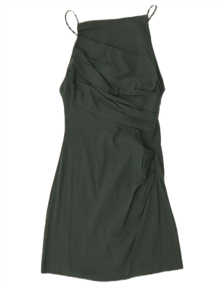 Rochie de soare pentru femei Zara UK 8 Small Green