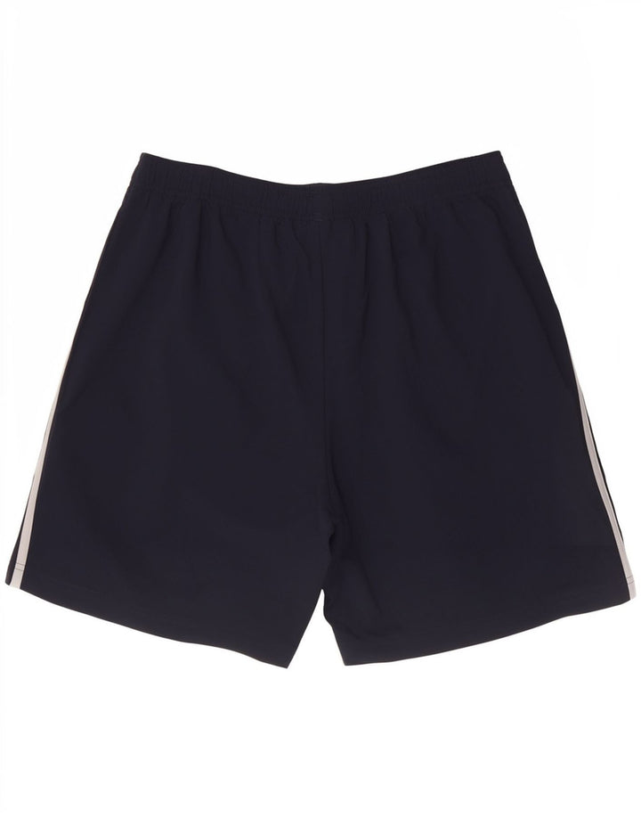 Pantaloni scurți sport pentru bărbați Adidas, medii, bleumarin, poliester