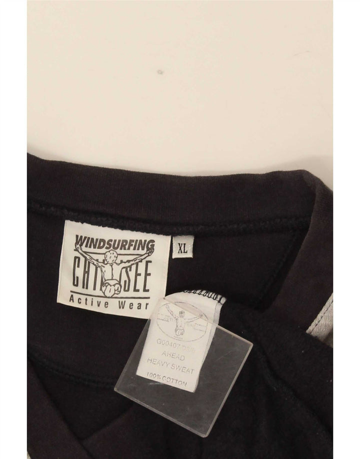 Jachetă de trening Chiemsee pentru bărbați, XL, bumbac color bloc negru