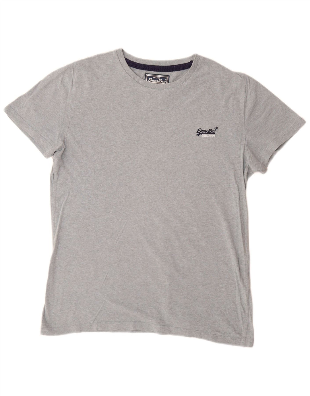 Tricou Superdry pentru bărbați Top mare bumbac gri