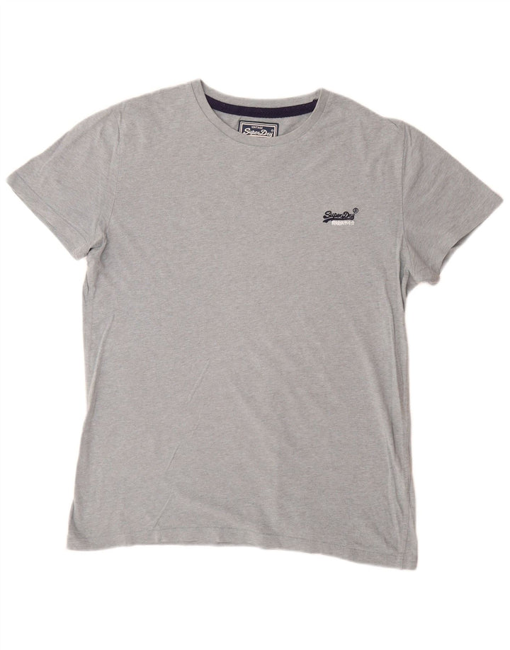 Tricou Superdry pentru bărbați Top mare bumbac gri