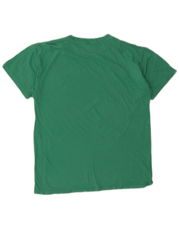 Tricou grafic pentru bărbați O'Neill Top din bumbac verde mediu