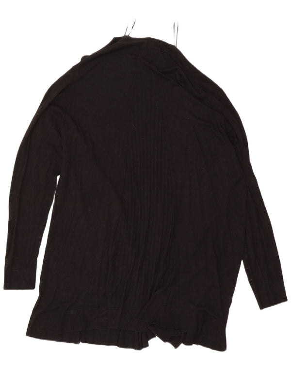 Pulover cardigan deschis pentru femei Marks & Spencer UK 18 XL Negru