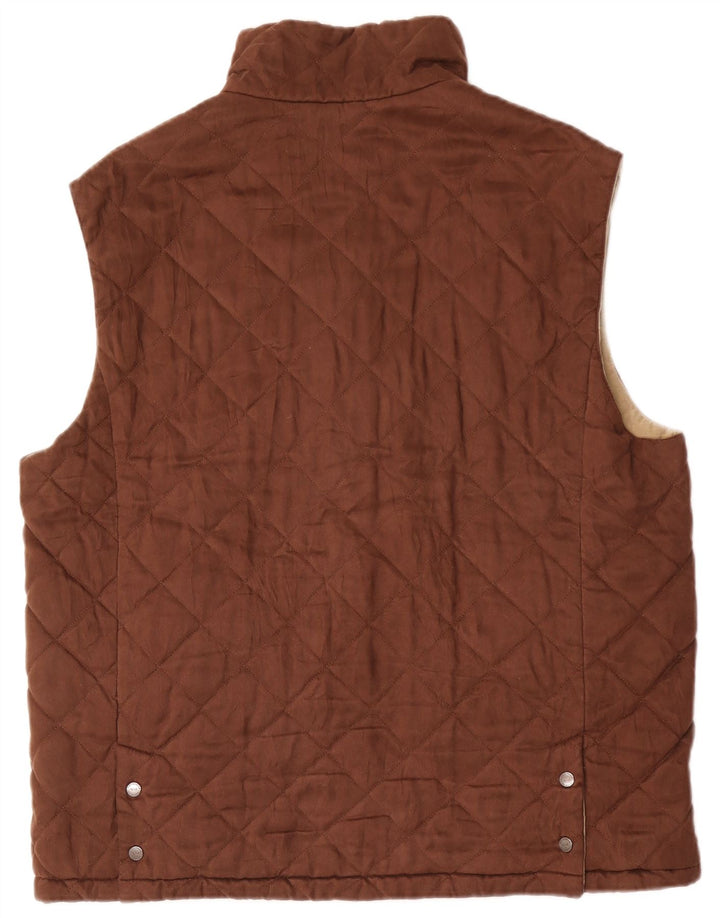 Paul & Shark Gilet matlasat pentru bărbați UK 40 Large Brown