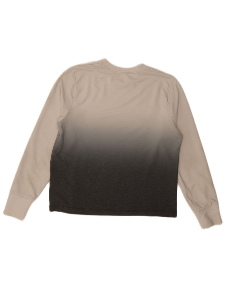 Top pentru bărbați Under Armour cu mânecă lungă, alb, mediu, poliester