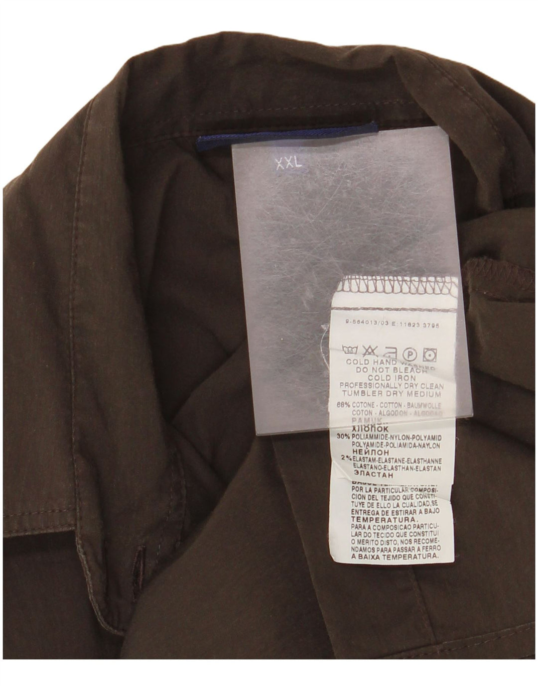 TRUSSARDI JEANS Cămașă pentru femei UK 20 2XL Maro Bumbac