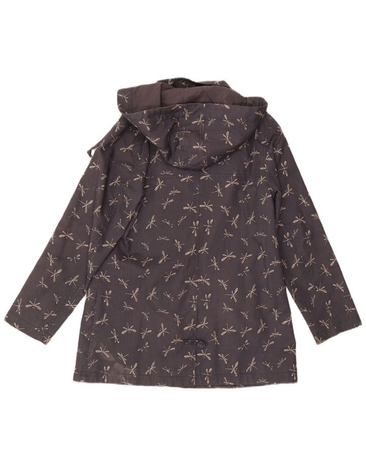 WHITE STUFF Jachetă Windbreaker pentru femei UK 14 mare, bleumarin, imprimeu animal