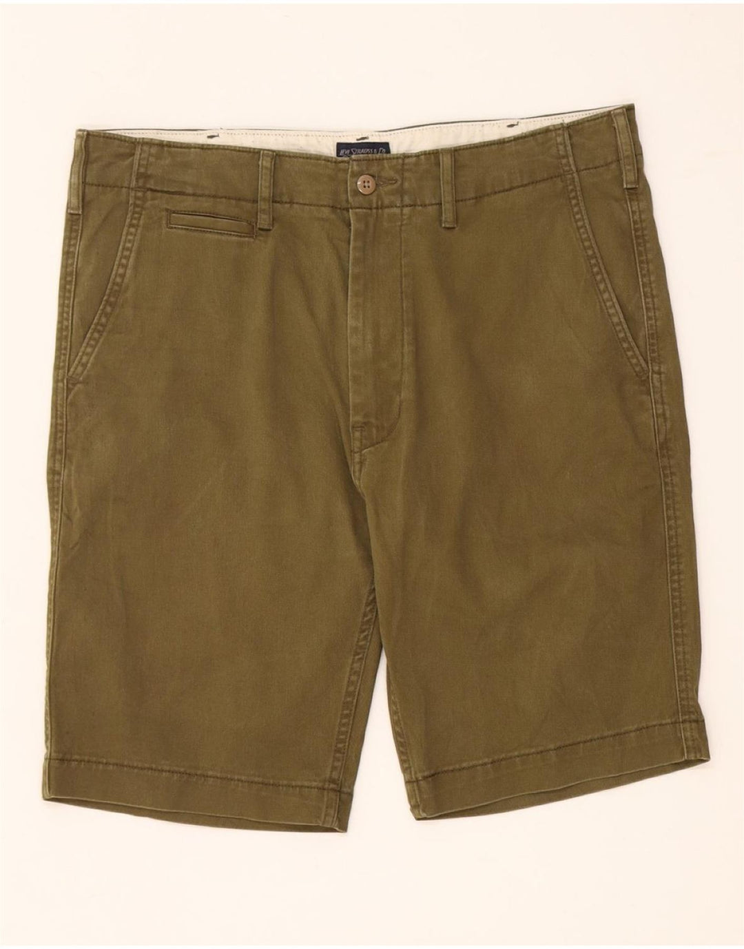 Pantaloni scurți chino pentru bărbați LEVI'S W33 bumbac kaki mediu