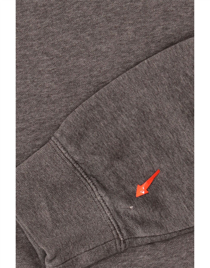 NIKE Mens Sweatshirt Jumper Large Grey Cotton
