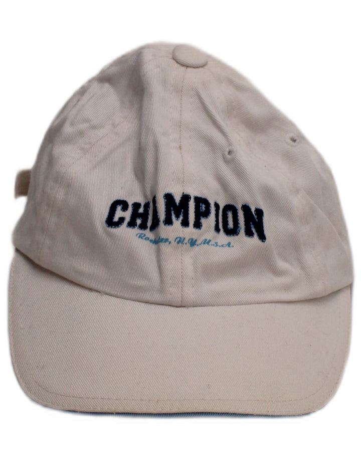 Şapcă de baseball cu grafică Champion Boys 6-7 ani, bumbac alb mic