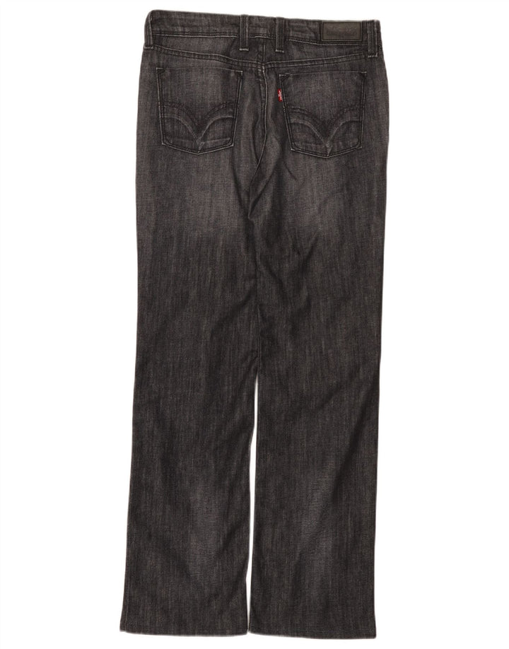 Blugi drepti pentru femei Levi's 627 W30 L29 bumbac gri