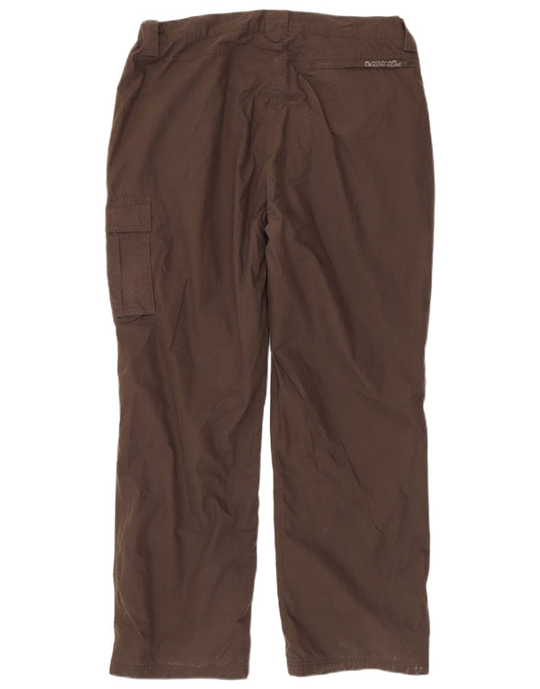 Mountain Warehouse Pantaloni Windbreaker pentru femei UK 16 Large W38 L30 Brown