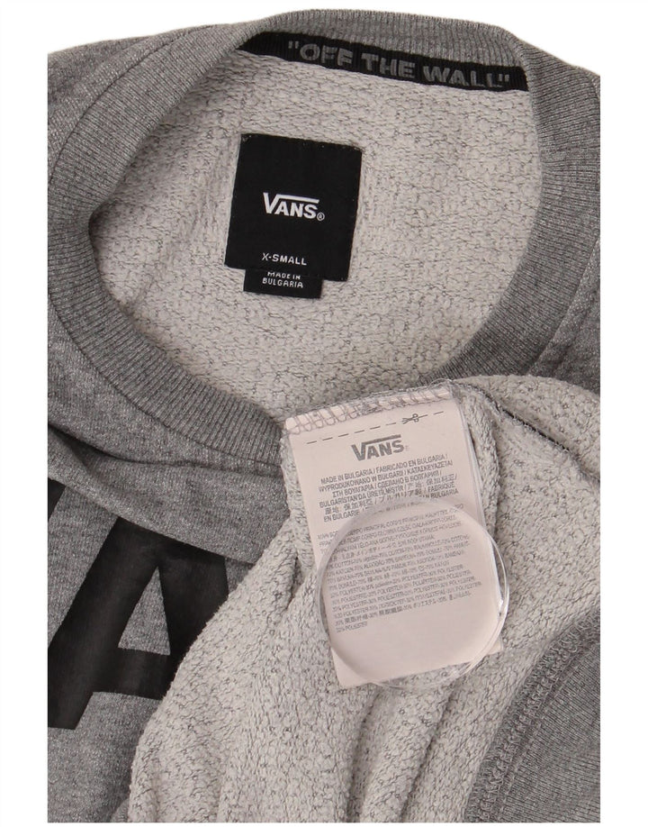 Hanorac pentru bărbați VANS Jumper XS bumbac cu pete gri