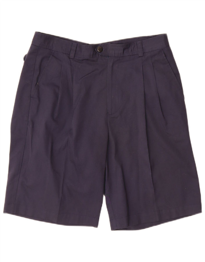 Sergio Tacchini Pantaloni scurți chino pentru bărbați IT 50 Large W34 Bleumarin