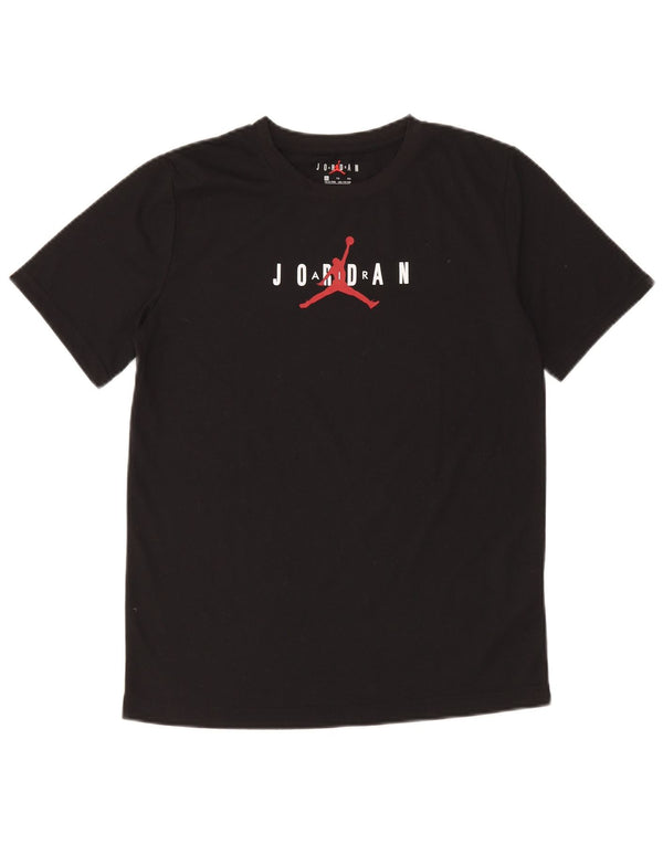 Tricou grafic pentru băieți Jordan Top 13-14 ani XL Poliester negru