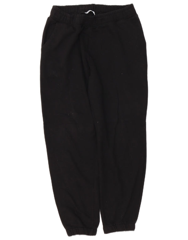 Pantaloni de trening ZARA Bărbați Joggeri Bumbac Negru Mediu