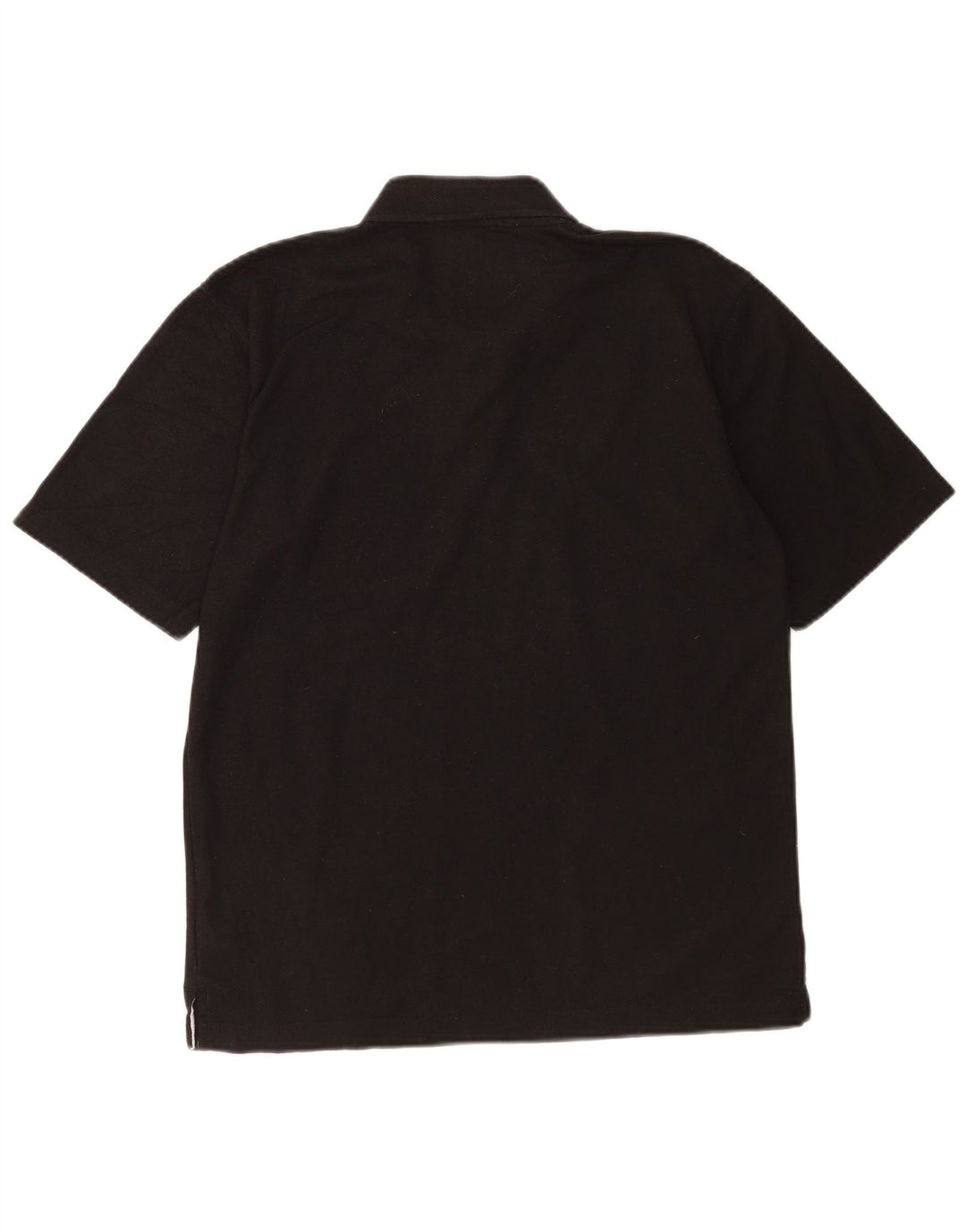 Tricou polo Umbro pentru bărbați, poliester mediu negru