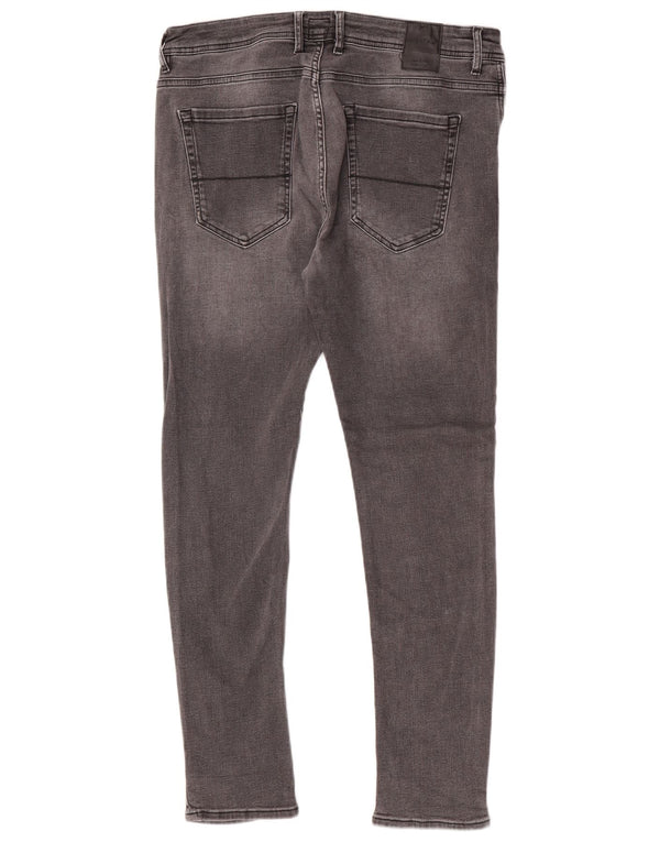 Blugi skinny pentru bărbați Nautica W36 L30 bumbac gri