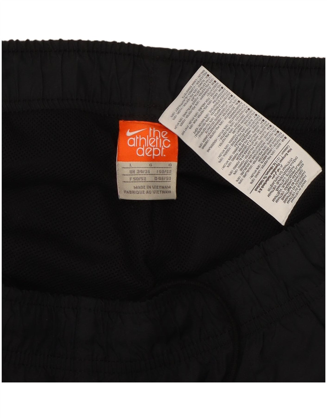 Pantaloni de trening pentru bărbați Nike Joggeri mari, negru, poliester