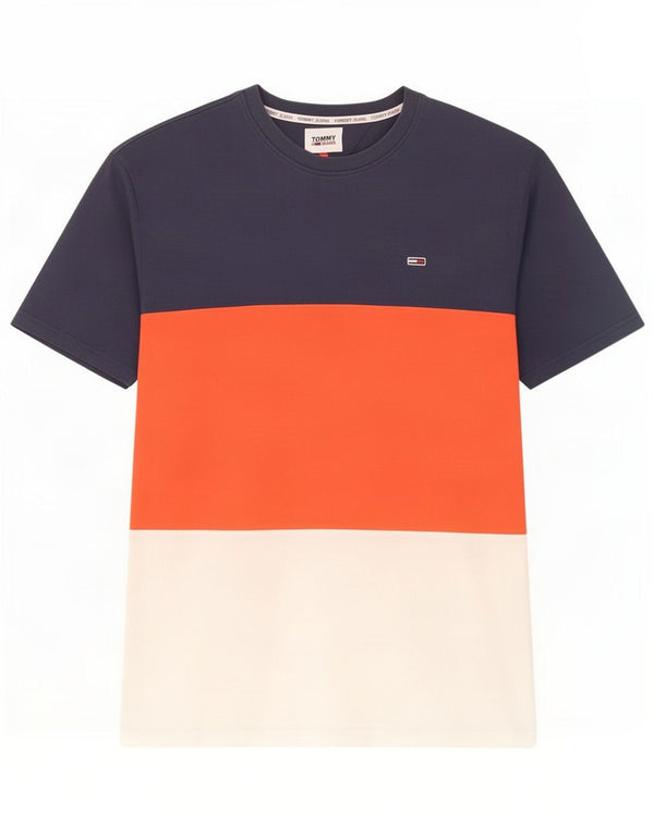 Tricou pentru bărbați Tommy Hilfiger Top 2XL bleumarin, bumbac color bloc