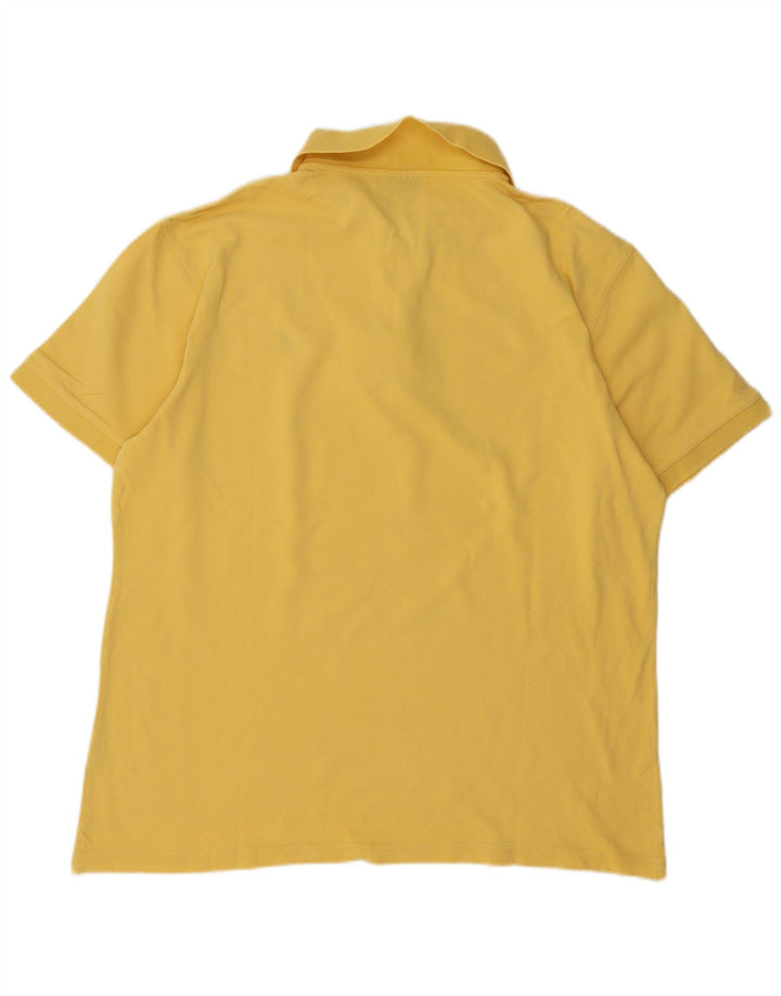 Tricou polo Marlboro Classics pentru bărbați, bumbac galben 2XL