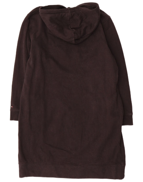 Rochie cu hanocă cu mânecă lungă, cu grafică, Tommy Hilfiger, UK 18 XL, negru