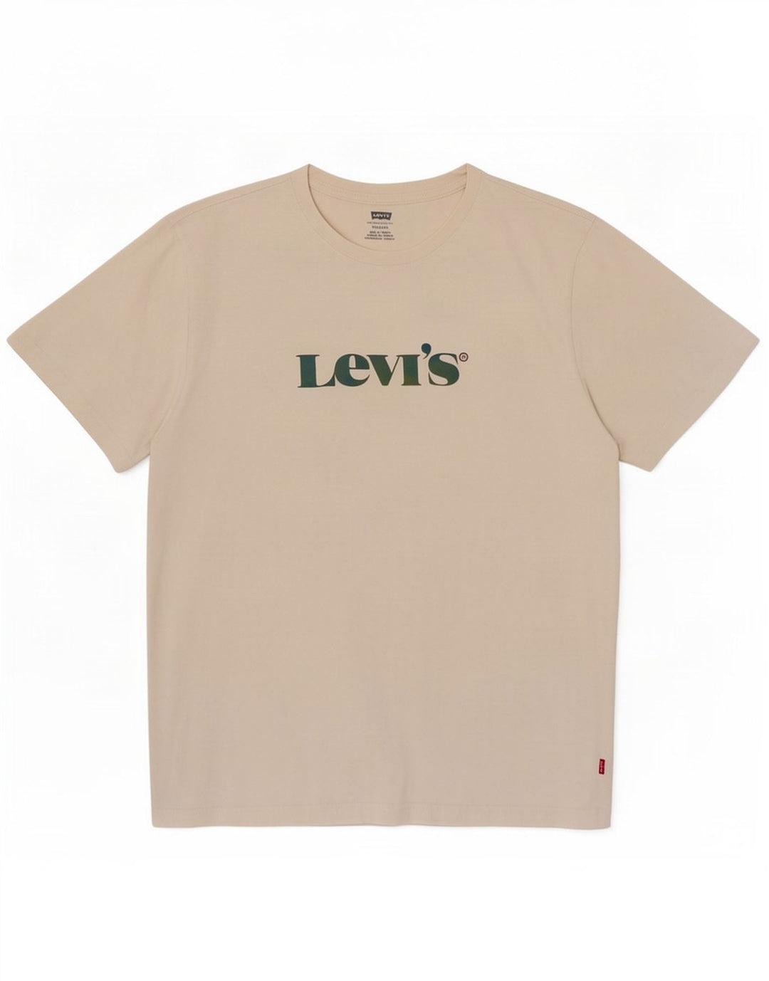 Tricou cu grafic pentru femei Levi's, cu croiala relaxată, din bumbac alb mediu din Marea Britanie