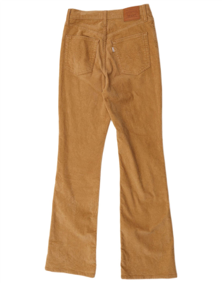Pantaloni Levi's pentru femei Bootcut din velur L27 L33 bumbac bej