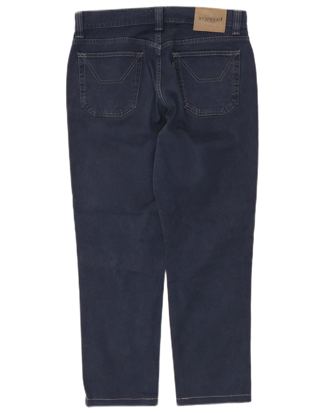 Pantaloni casual subțiri pentru bărbați JECKERSON L32 L26 Bumbac bleumarin