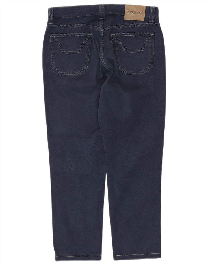 Pantaloni casual subțiri pentru bărbați JECKERSON L32 L26 Bumbac bleumarin
