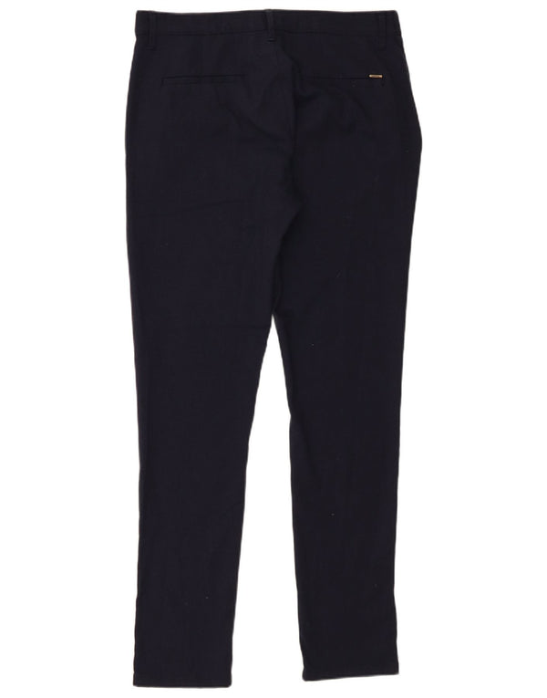Pantaloni chino subțiri pentru bărbați Zara EU 40 Mediu L31 L30 Bleumarin Poliester