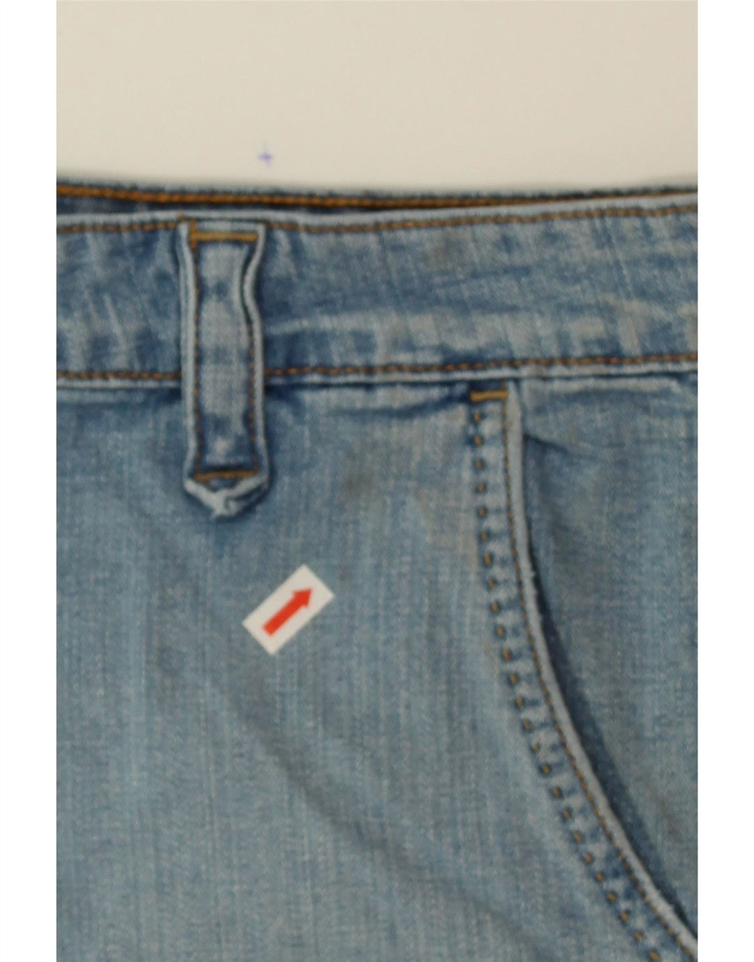 LEVI'S Womens 545 Denim Shorts US 12 Large W36 Blue Cotton Vintage Levi's and Second-Hand Levi's from Messina Hembry 