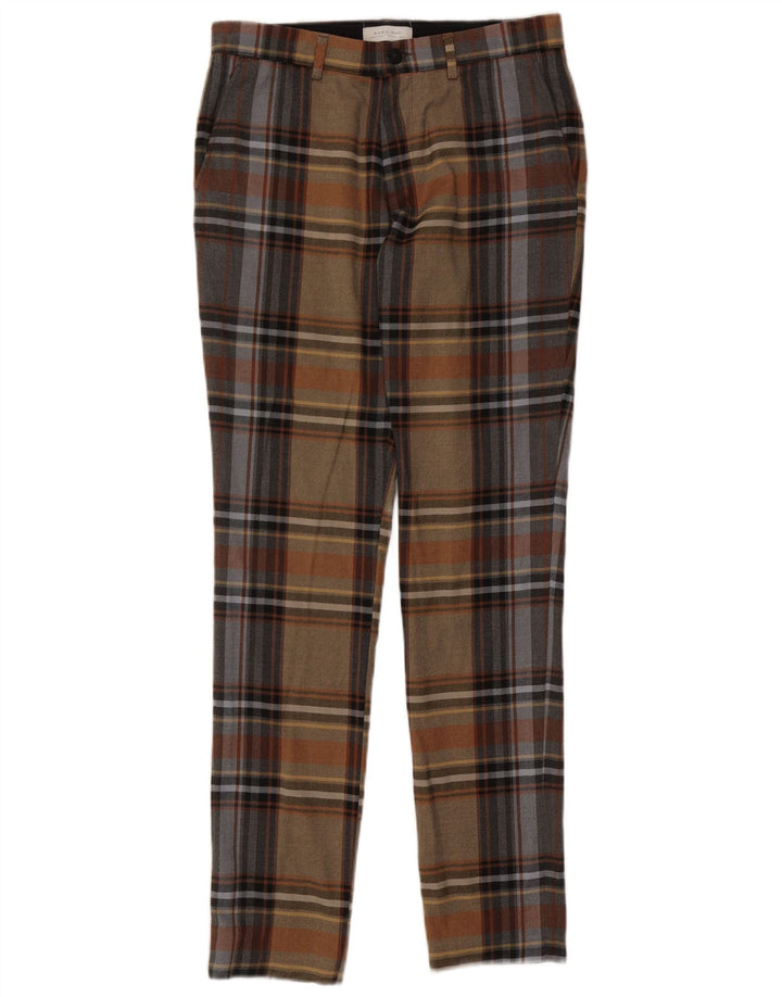 Pantaloni chino slim pentru bărbați Zara EU 40 Medium L31 L33 Multicolori