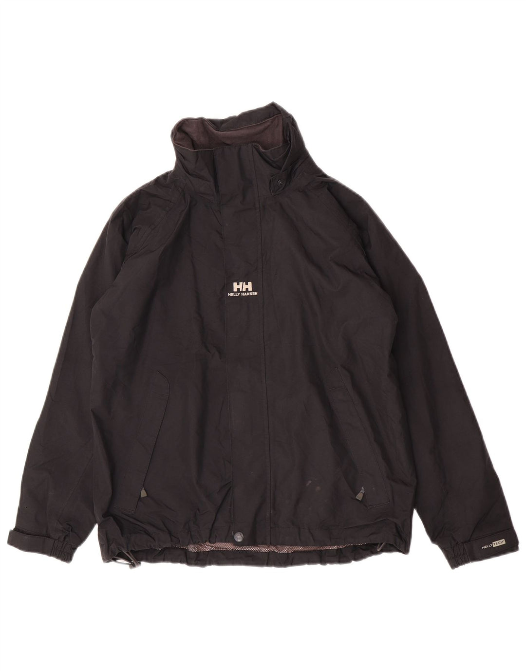 Jachetă Helly Hansen pentru băieți, 11-12 ani, poliester negru