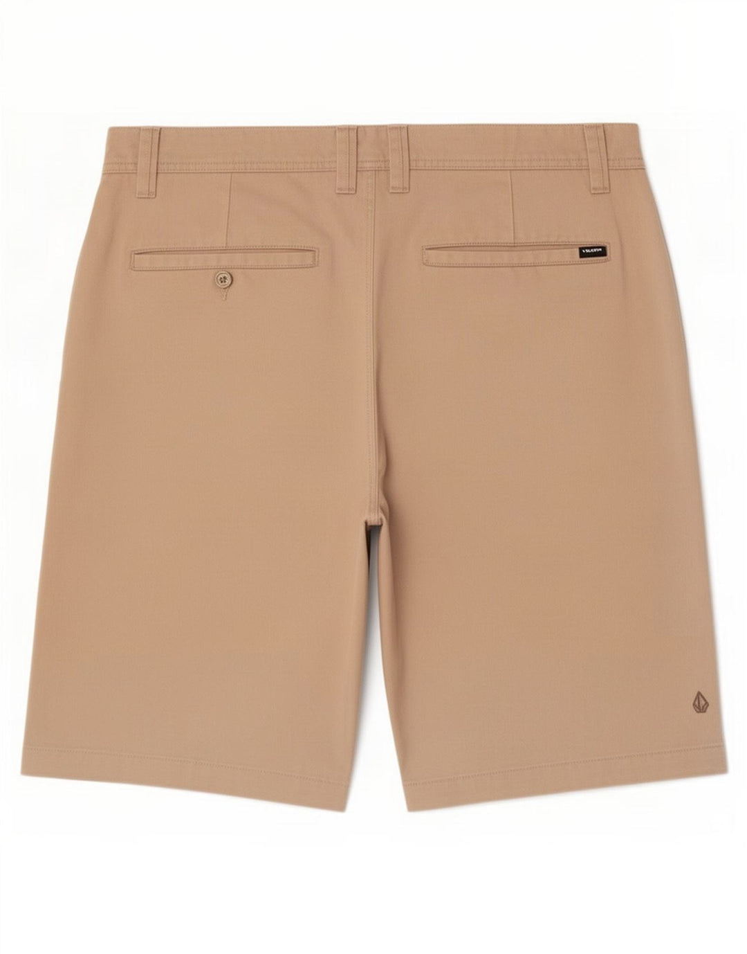Pantaloni scurți chino pentru bărbați Volcom, mari W36, poliester bej