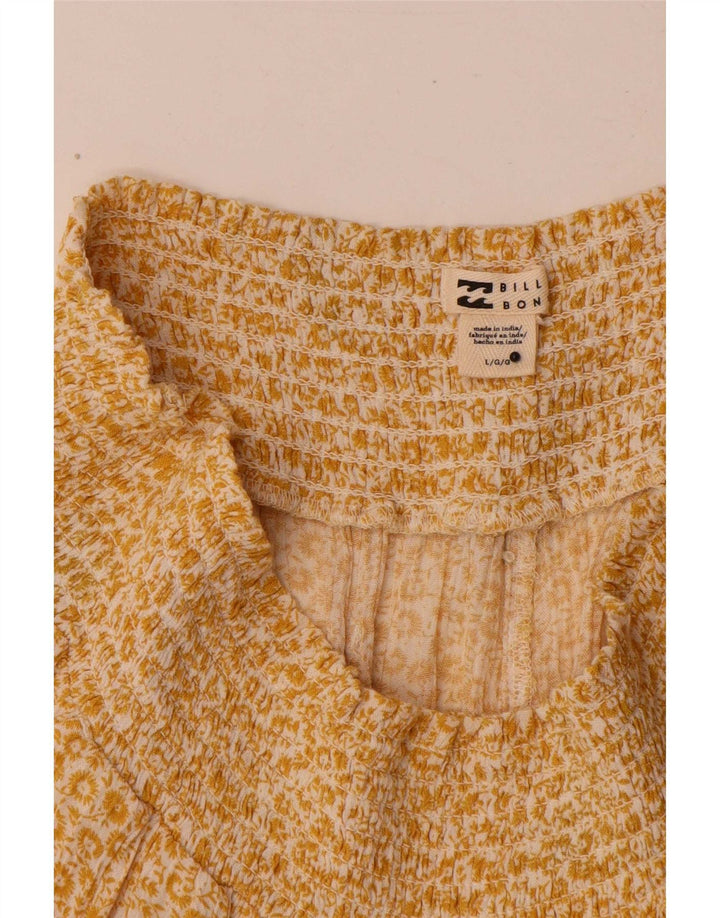 Pantaloni de damă Billabong Pegged Hot Large W32 Yellow Floral
