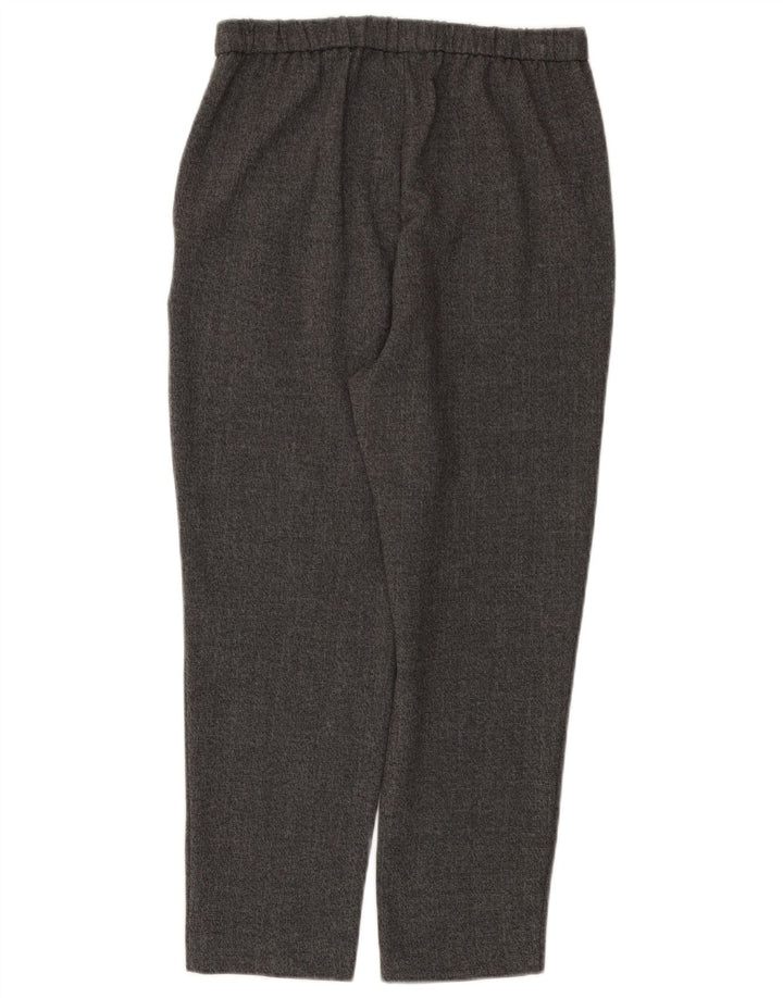 Pantaloni tăiați conici pentru femei Zara Mici L26 L24 Poliester gri